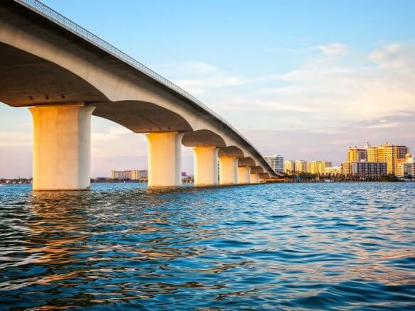 Ringling Bridge in Sarasota
