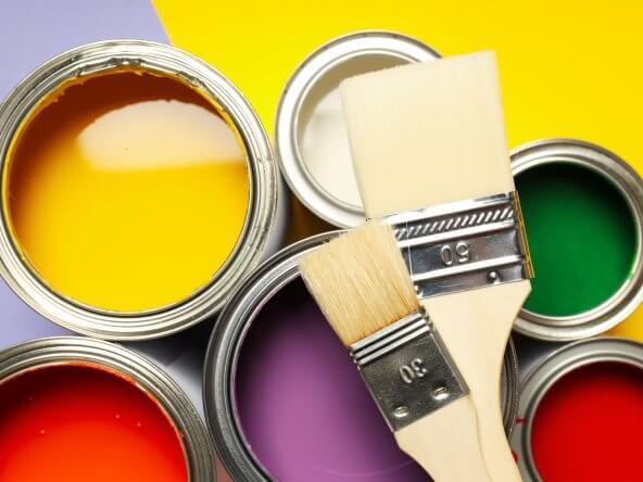 image of paint cans