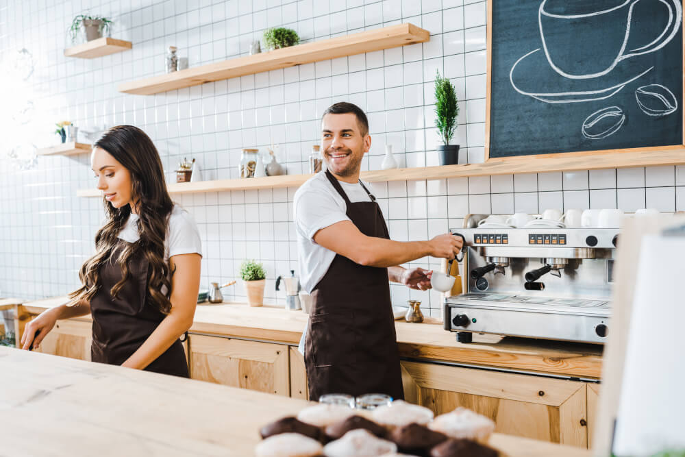 image of a barista