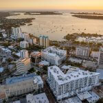 arial view of sarasota