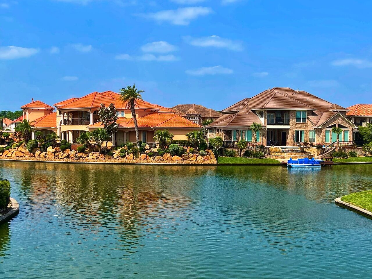 image of waterfront home